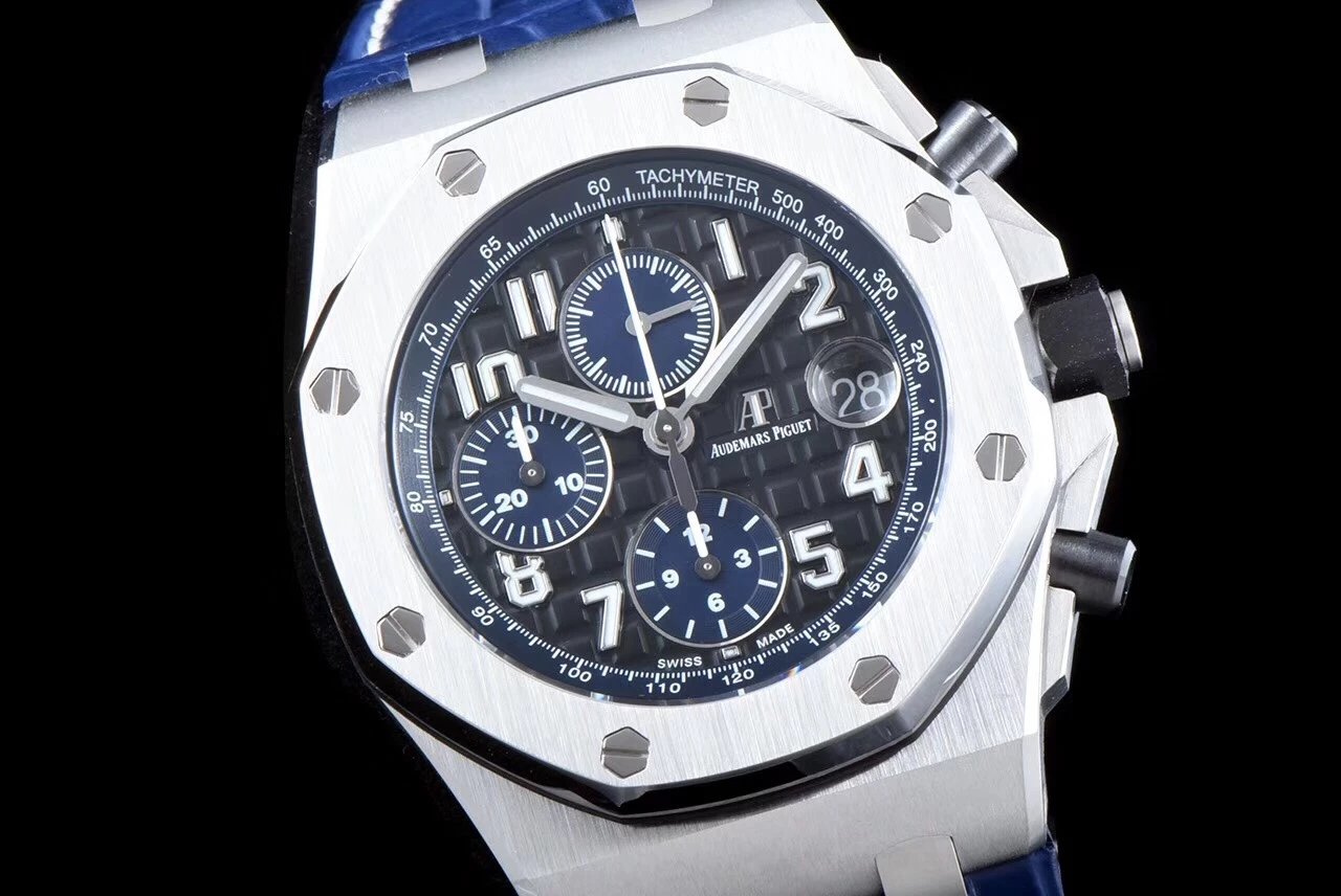 艾彼JFA.P2018＂12H计时系列新品AP26470＂哈瓦那＂系列男士皮带机械手表